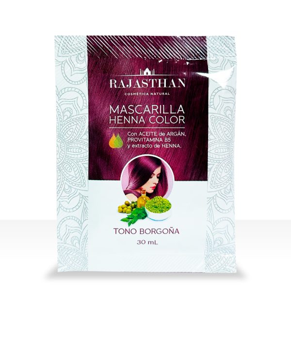 Mascarilla Henna Color | Unidad Sachet de 30ml